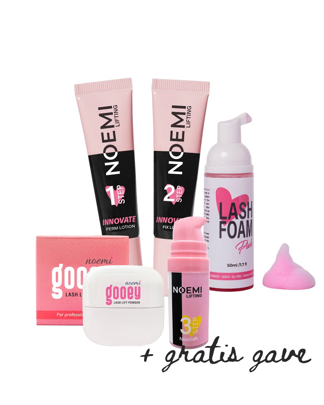 Korean lash lift starter pack