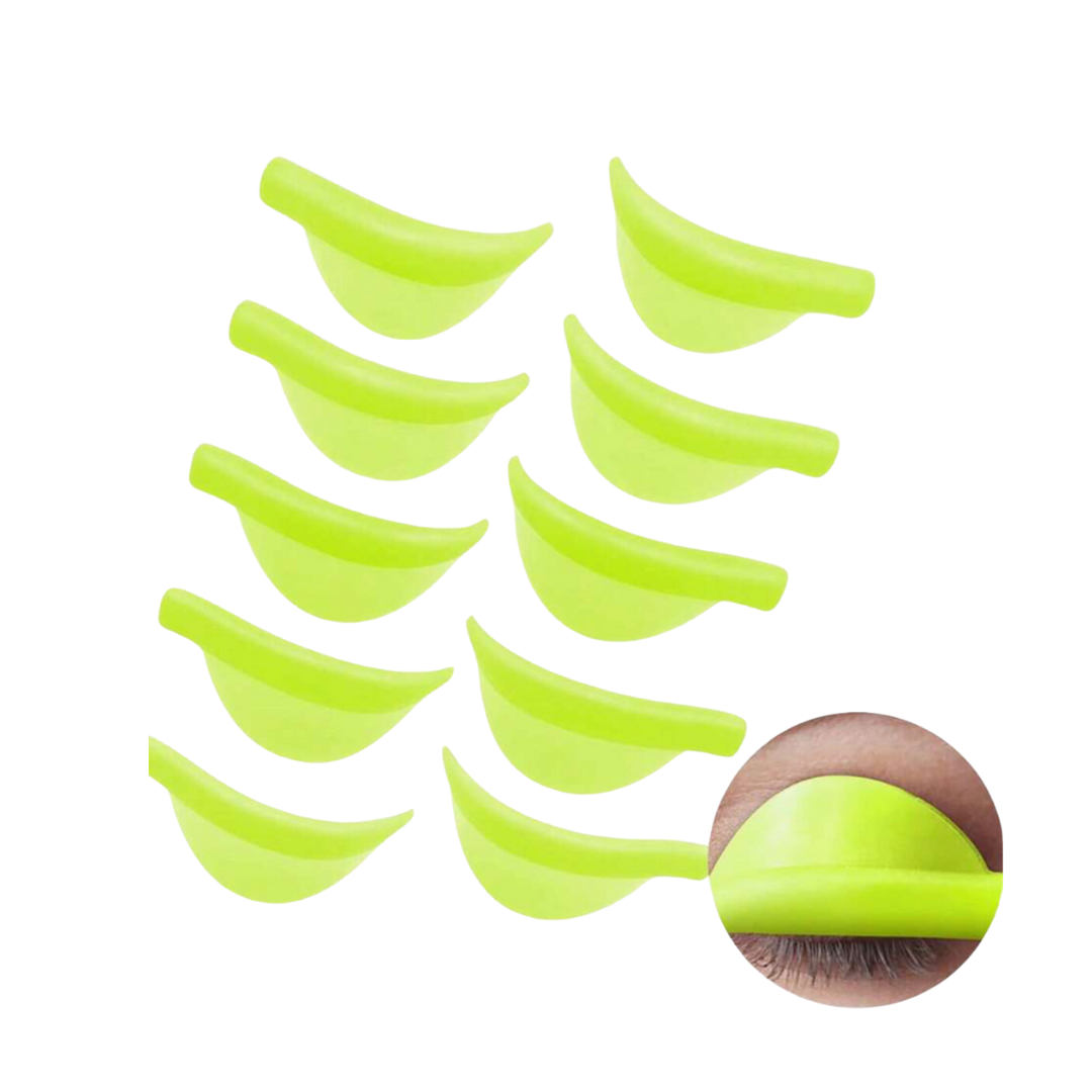 Flex silicone pads til lash lift – 5 Par