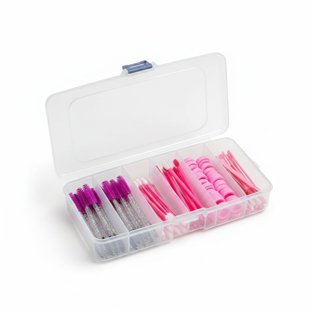 Organizer box med 6 rum