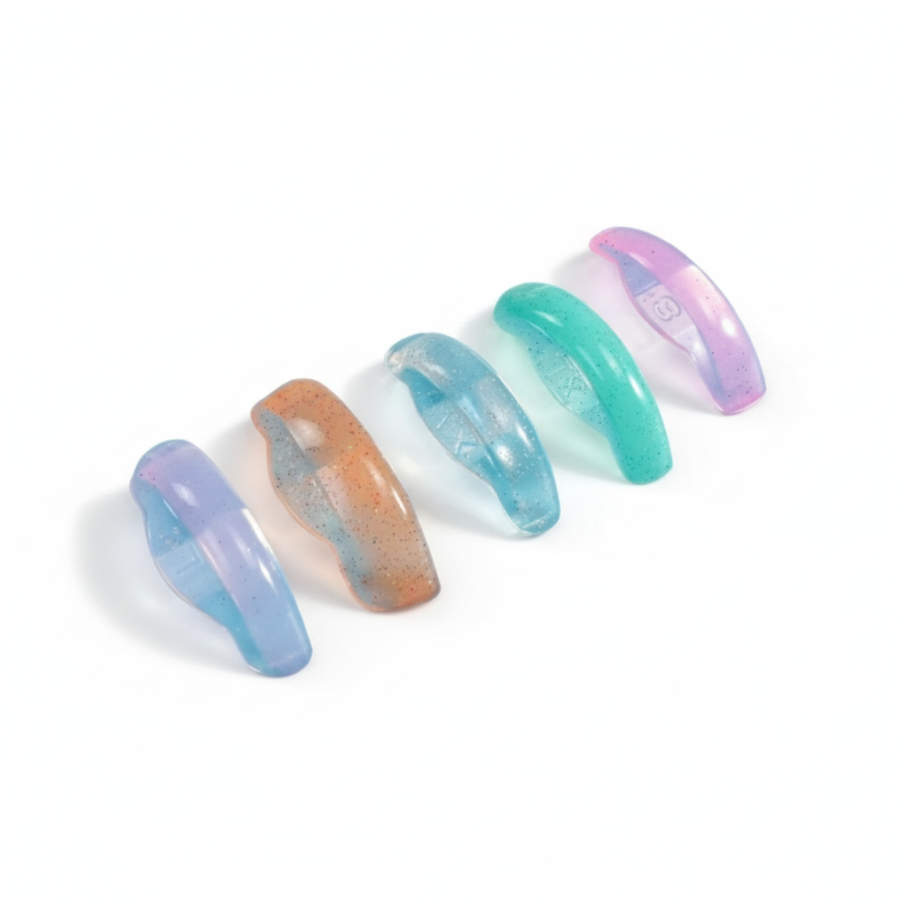 Glitter lashlift shields (5 størrelser)